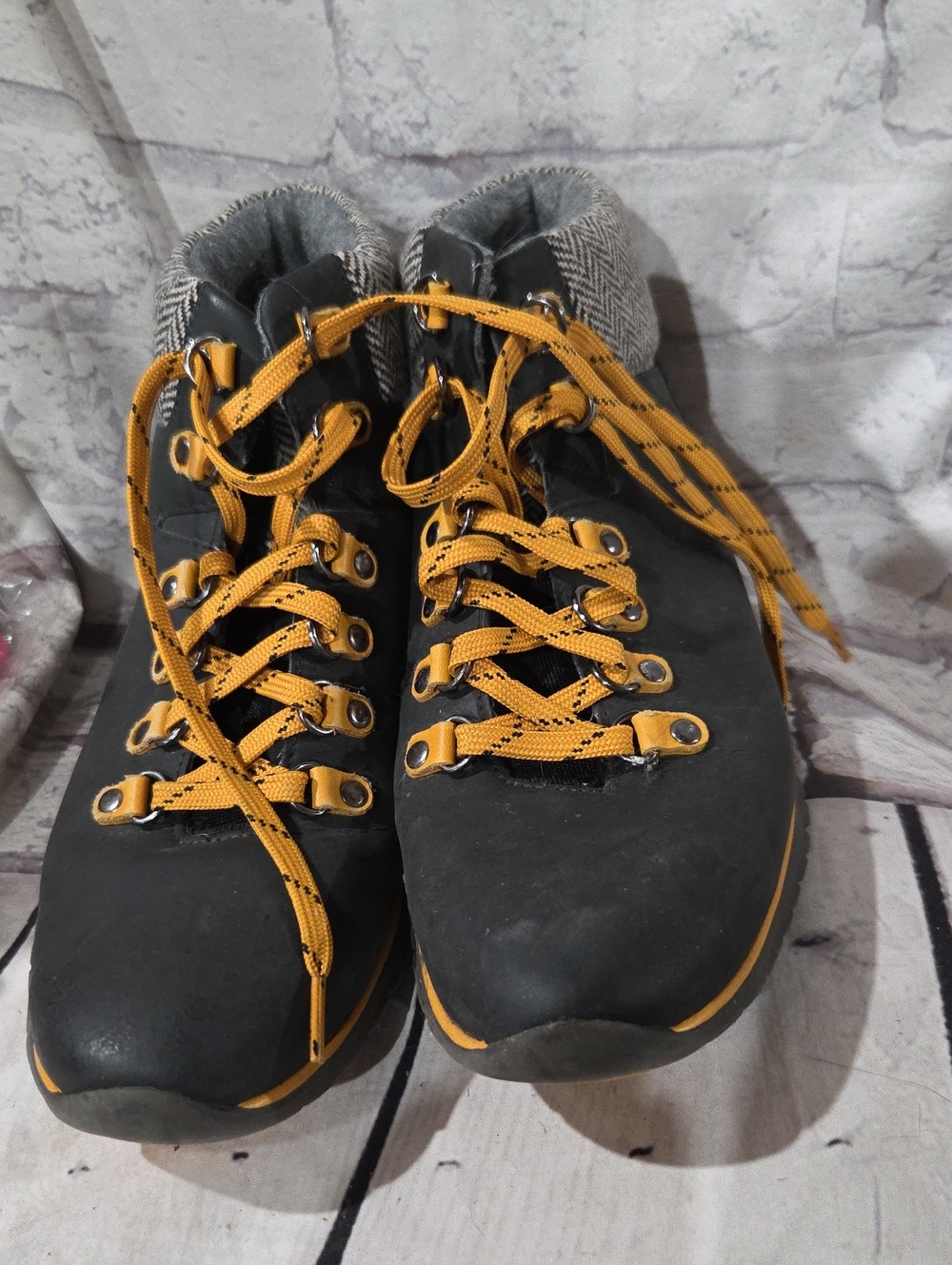 Cole Haan Women’s Zerogrand Black Hiking Boots. Leather  Waterproof. 7.5B